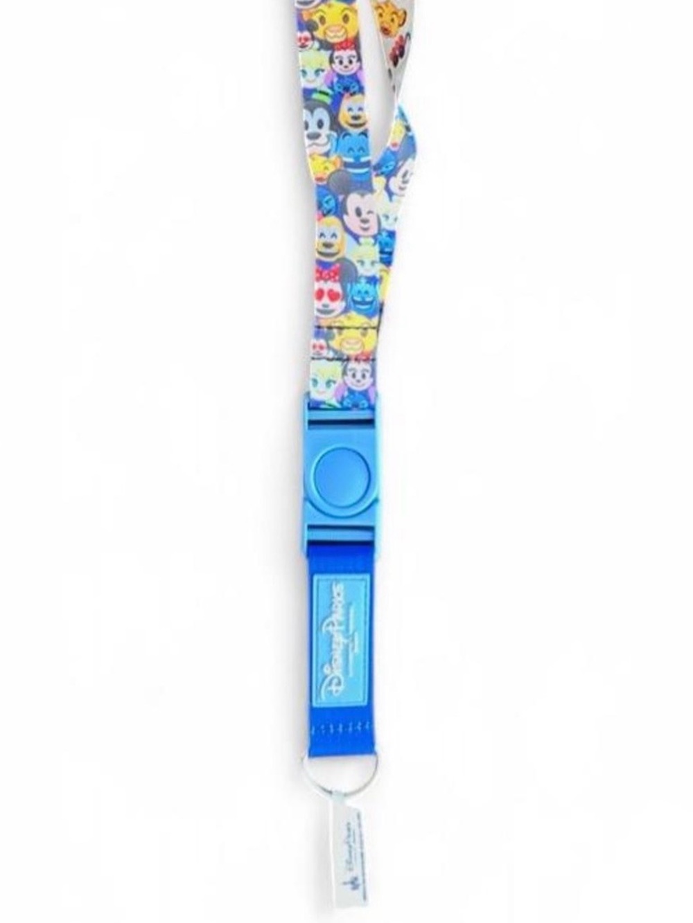 Disney emoji character detachable lanyard